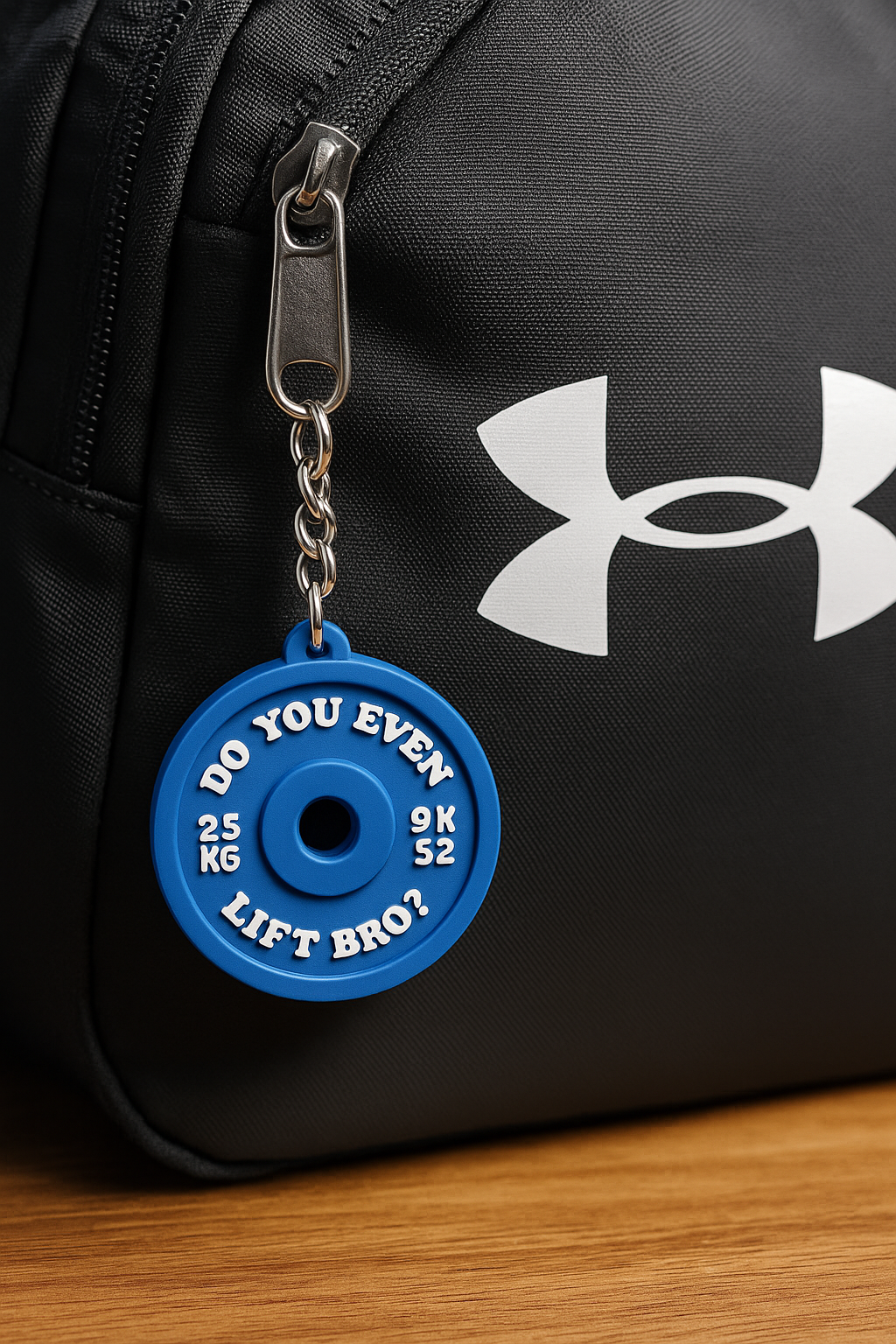 Gym Weight Plate Keychain – Perfect for Fitness Enthusiasts - 3D Printed