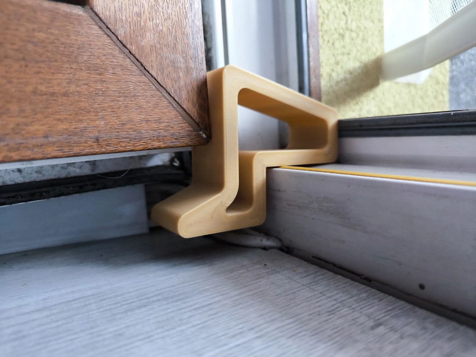 Balcony Door Stopper V2 - Improved Strength & Durability