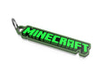 Keychain Keyring Minecraft Theme with Keychain Included - 3D Printed