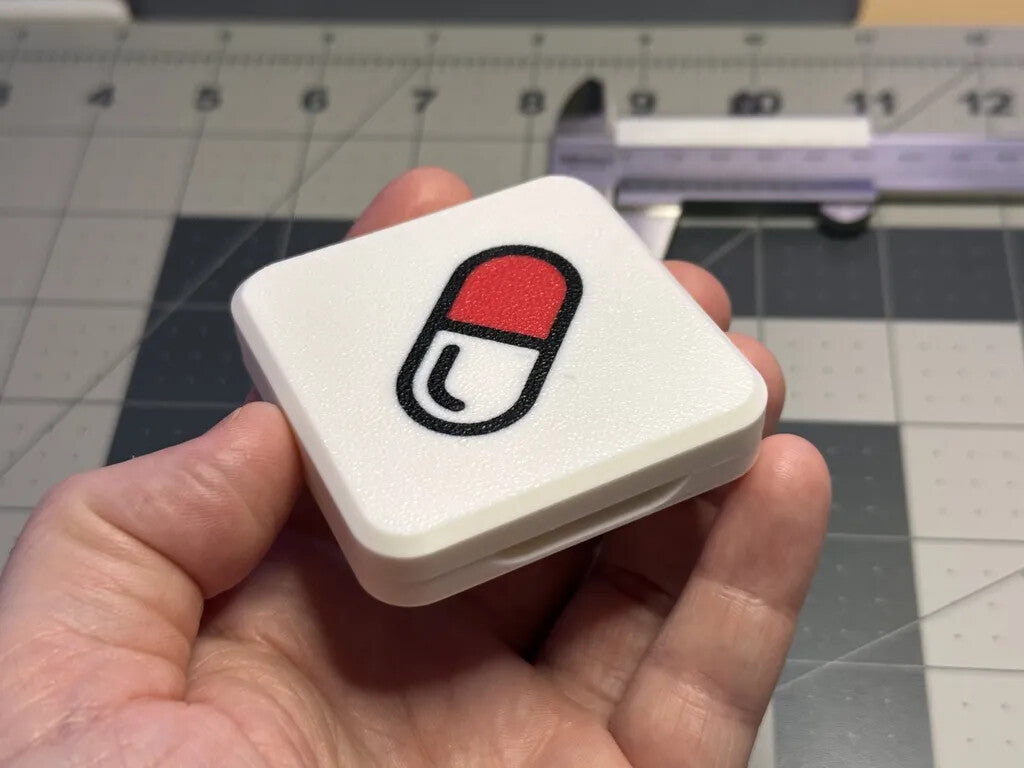 Pill Container Pocker Sized - 3D Printed In The UK