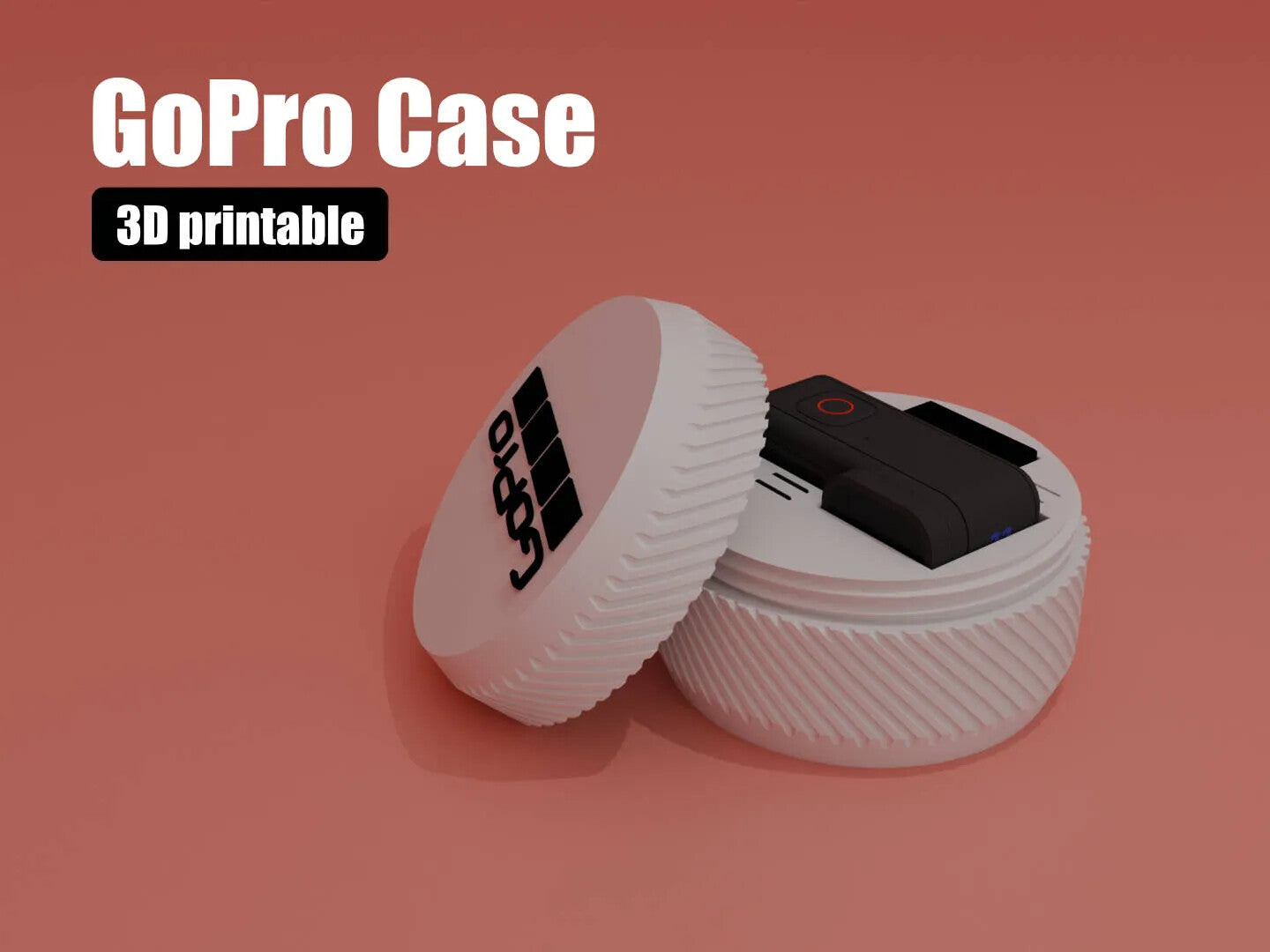 Hard Case for GoPro - 3D Printed - Made In The UK - For GoPro 9, 10, 11, 12
