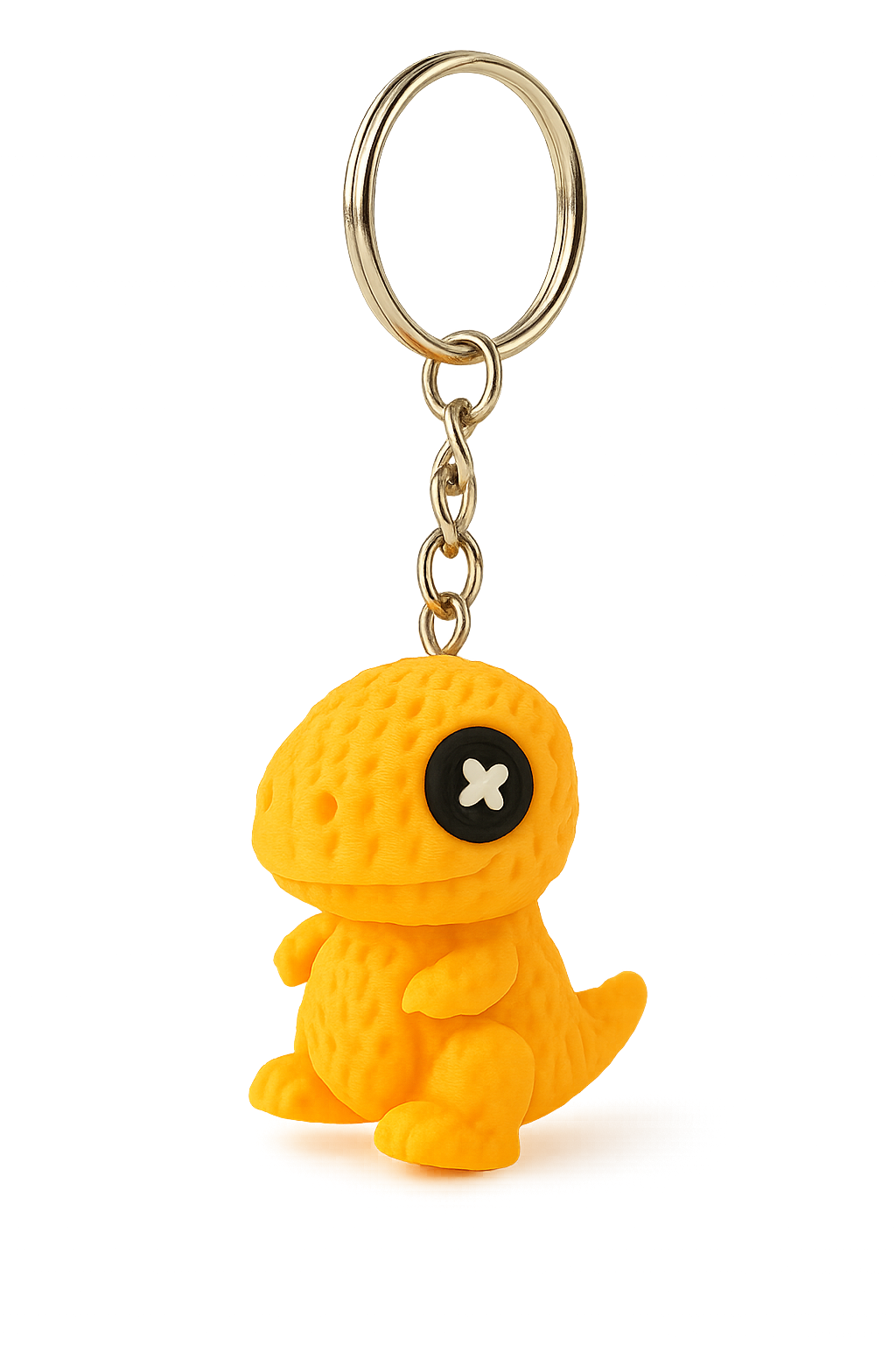 Mini Knitted T-Rex Keychain - 3D Printed In The UK
