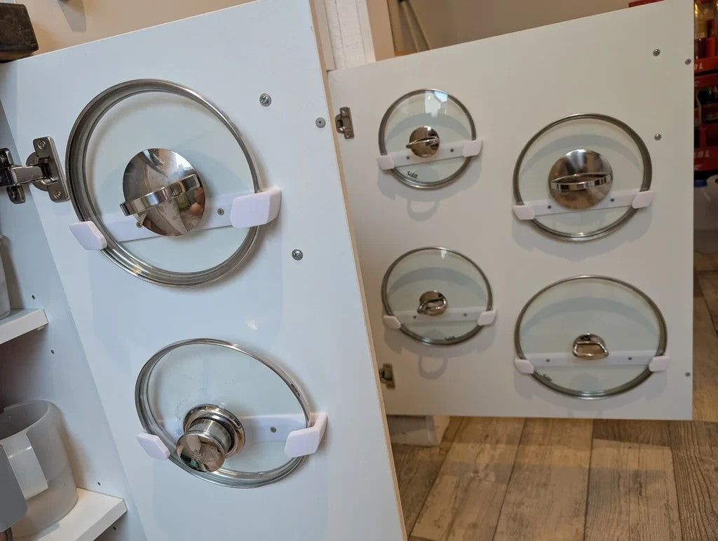 Pot Lid Holder Rack – Space Saving Kitchen Storage Solution