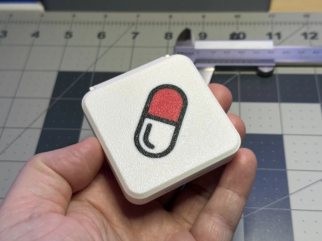 Pill Container Pocker Sized - 3D Printed In The UK