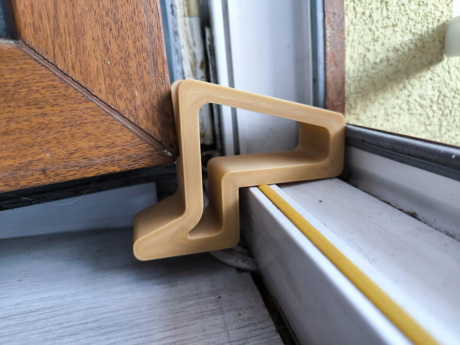 Balcony Door Stopper V2 - Improved Strength & Durability