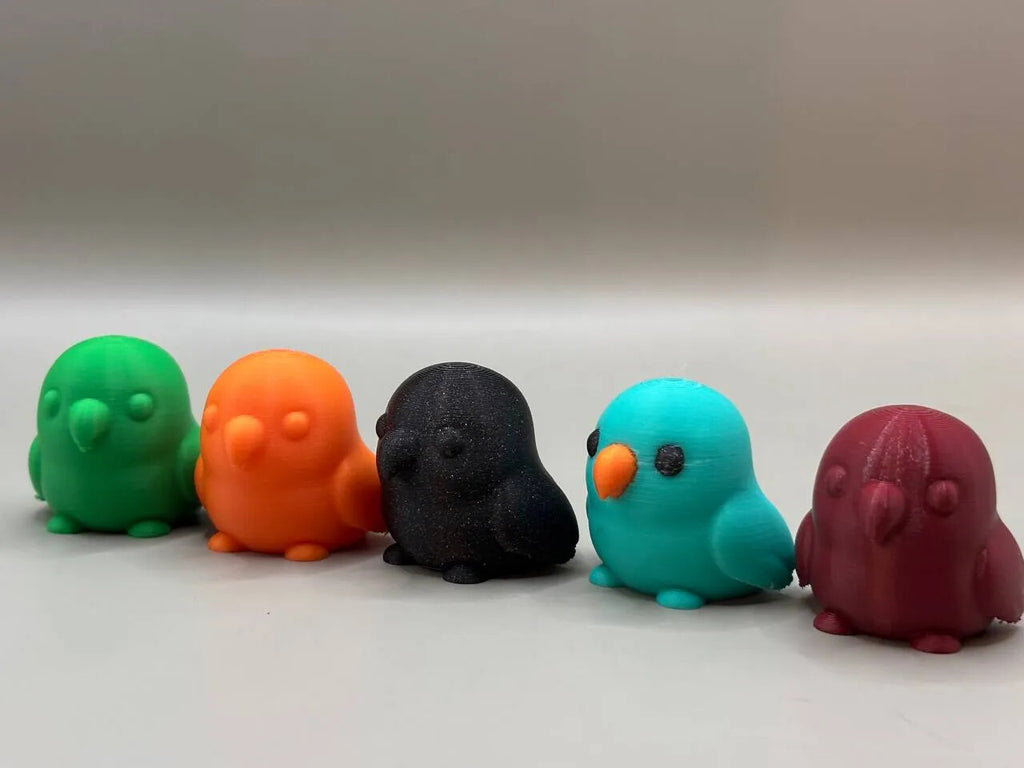 Small Parrots Multicoloured - Multipack -  Toys For Kids - Made In The UK