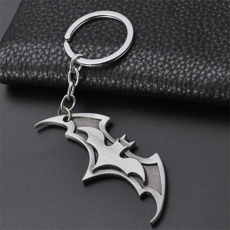 Batman 3D Printed Keyring Keychain - Made In The UK