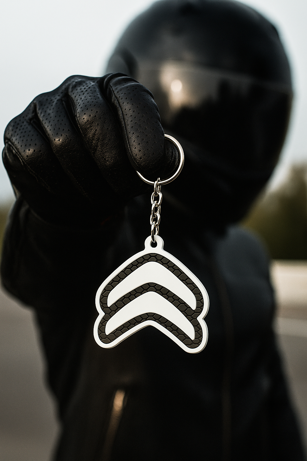 Citroen Keychain Keyring - Citroen Logo Keychain - Made In The UK