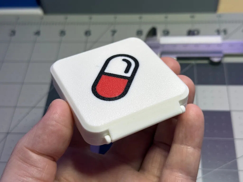 Pill Container Pocker Sized - 3D Printed In The UK
