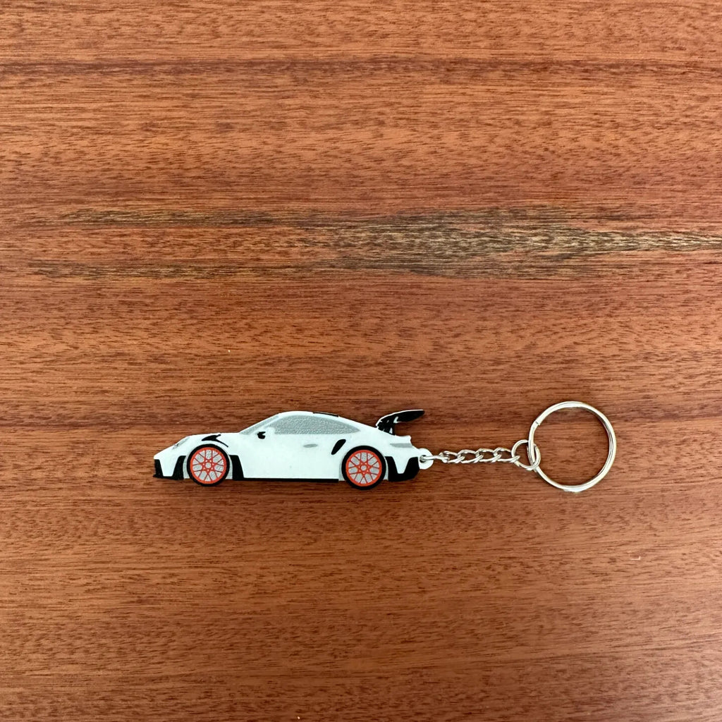 Porsche 911 Keyring – 3D Printed Model Car Keychain Gift for Car Lovers  UK Made