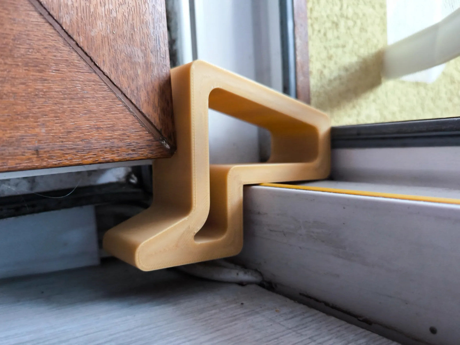 Balcony Door Stopper V2 - Improved Strength & Durability