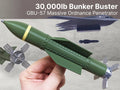 30,000lbs Bunker Buster Bomb | GBU-57 Model - 3D Printed In The UK