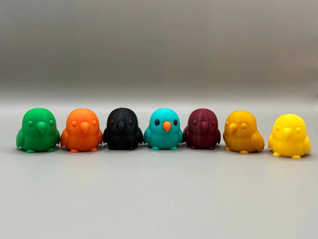 Small Parrots Multicoloured - Multipack -  Toys For Kids - Made In The UK