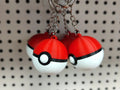 Pokémon Pokeball Keychain Keyring - 3D Printed In The UK