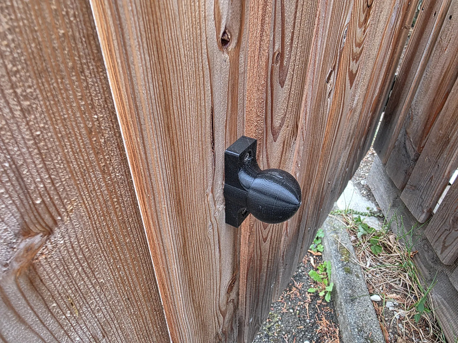 Auto Gate Latch Catch - Automatic Slam Garden Shed Door - UK Made