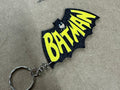 Batman Keychain Keyring - 3D Printed In The UK