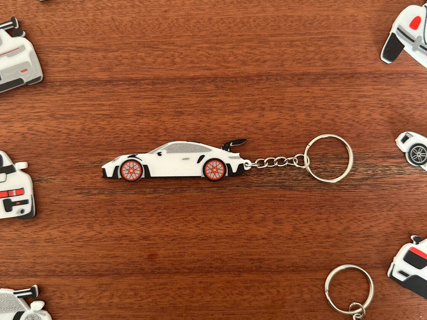 Porsche 911 Keyring – 3D Printed Model Car Keychain Gift for Car Lovers  UK Made