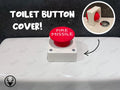 Fire Missile Toilet Button Cover - 3D Printed - Made In The UK
