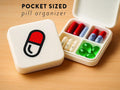 Pill Container Pocker Sized - 3D Printed In The UK