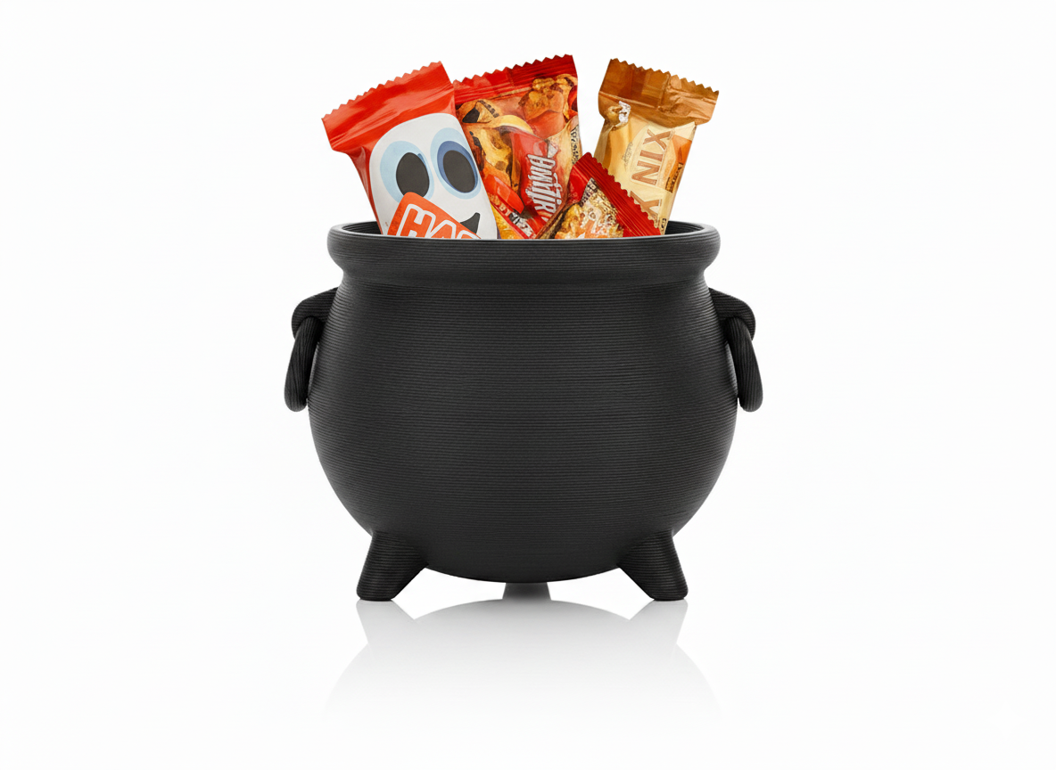 Mini Cauldron for Treats - Halloween Special - Black