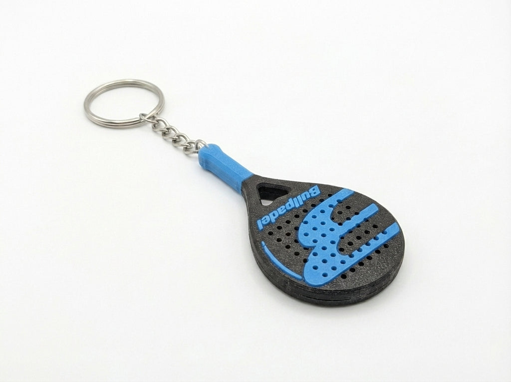 Padel Racket Keychain Adidas, Black Crown, Nox, Head, Wilson - Pack of 2/4/6/8