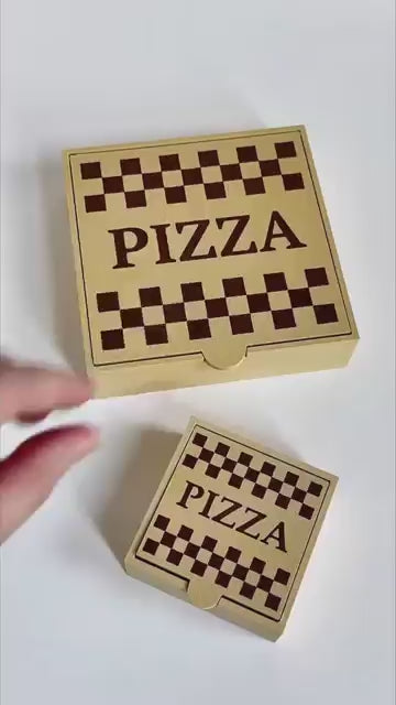 Mini Pixel Pizza Slice Fidgets Toy - With Pizza Box